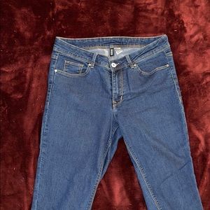 H&M denim skinny jeans, size 12
